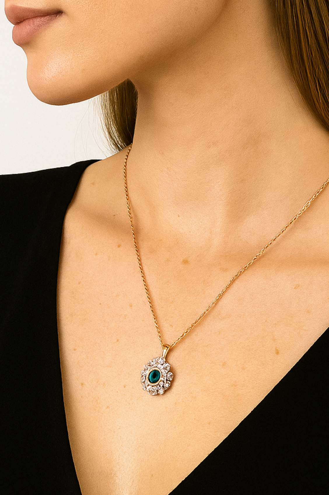 Mood Drop” Interchangeable Pendant Set