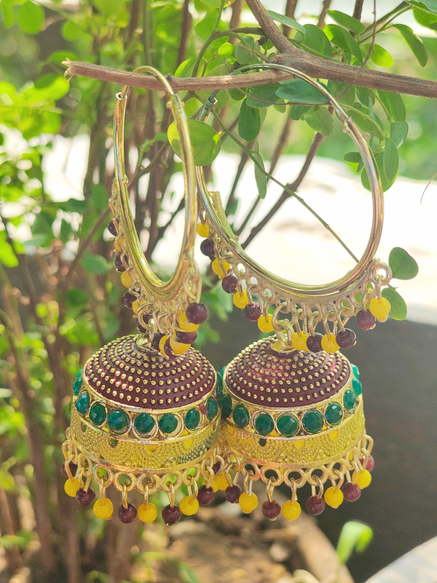 Chandbali Jhumka