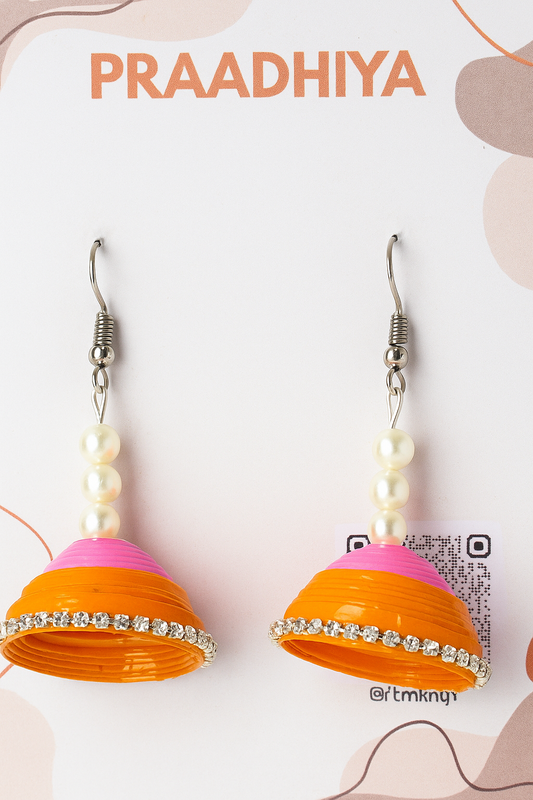 Sunshine Bloom Jhumkas 🌸