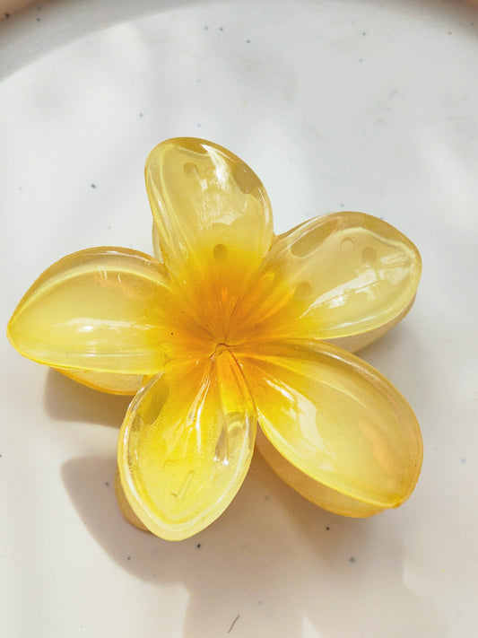 Flower Hair Claw Clip