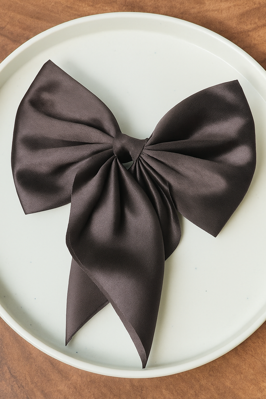 Noir Luxe Bow