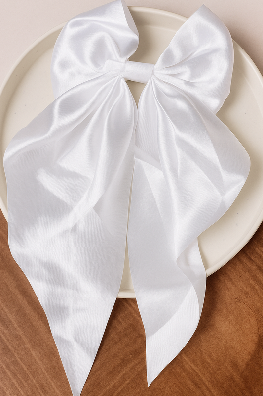 Frosted Satin Dream Bow