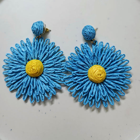 Blue BougainBliss Studs