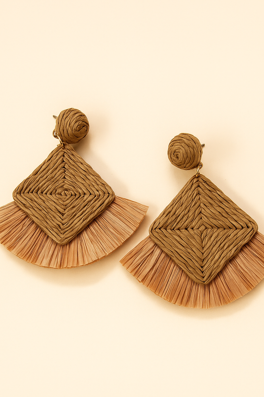 Sandy Dunes Tassel Drops