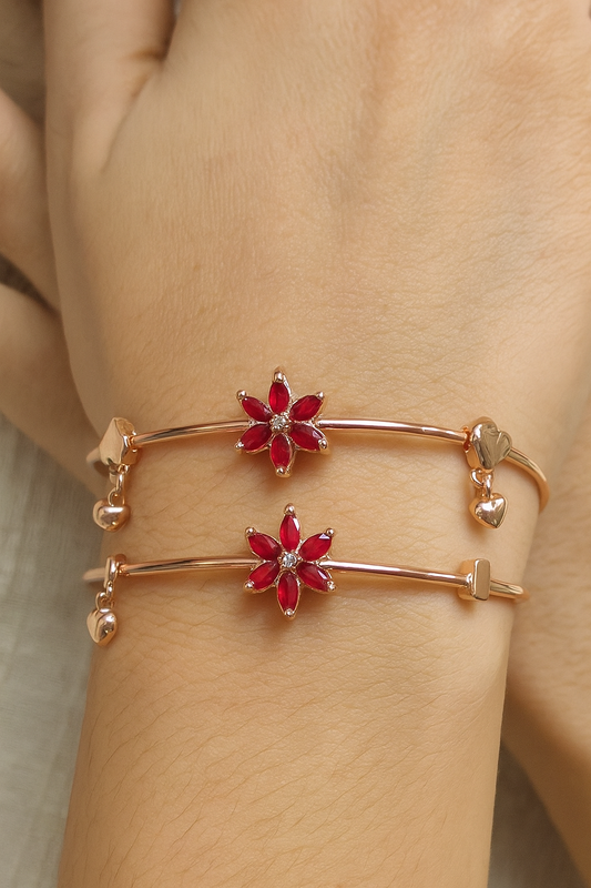 Floral bracelet