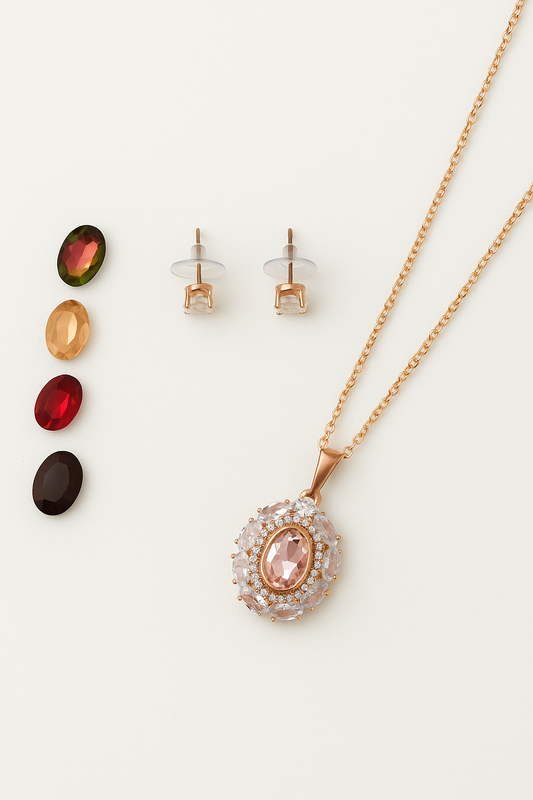 “Mood Drop” Interchangeable Pendant Set