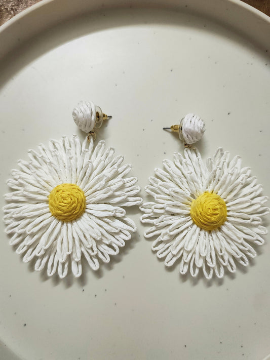White BougainBliss Studs
