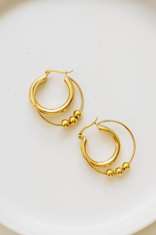Sona Dual-Hoop Bali