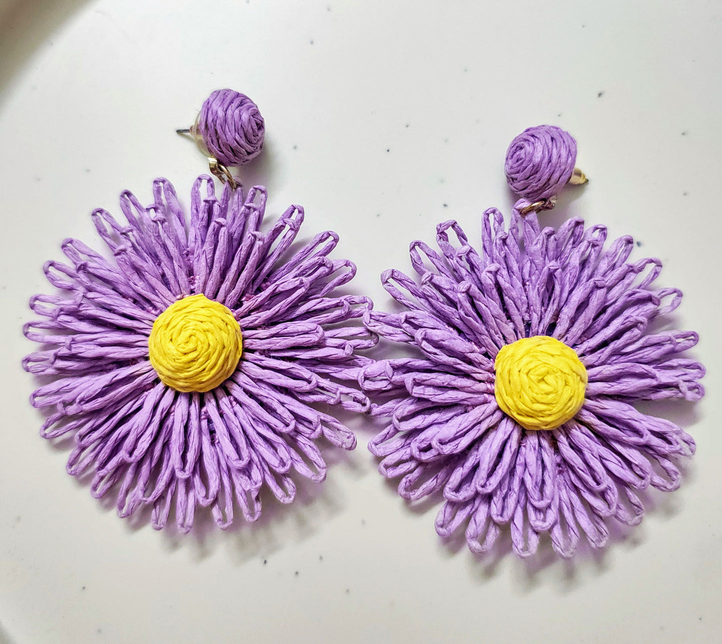 Purple BougainBliss Studs