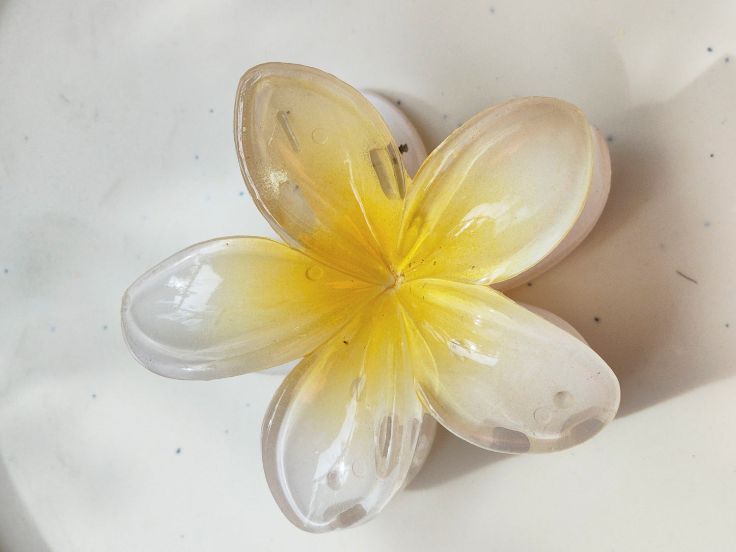 Flower Hair Claw Clip