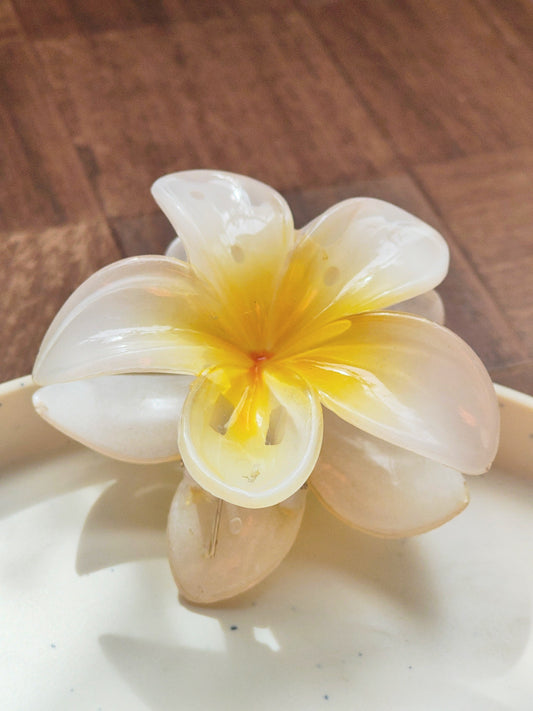 Flower Hair Claw Clip