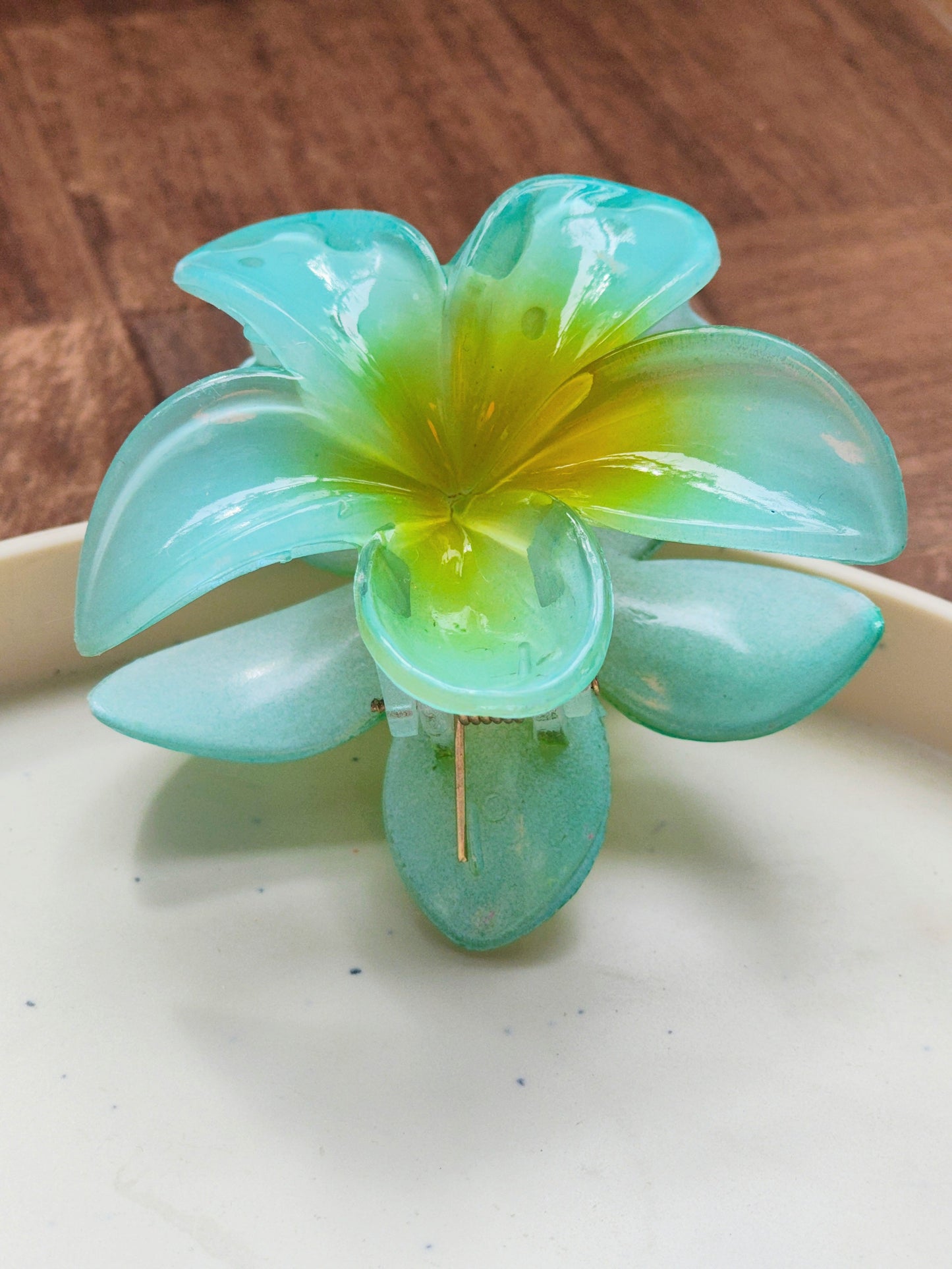 Flower Hair Claw Clip