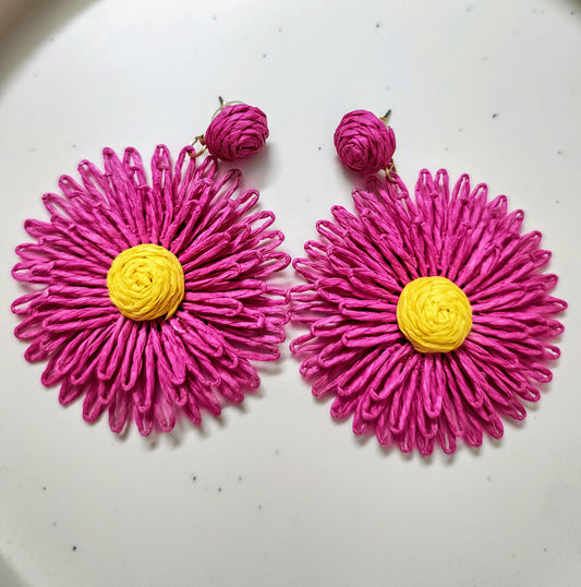Pink BougainBliss Studs