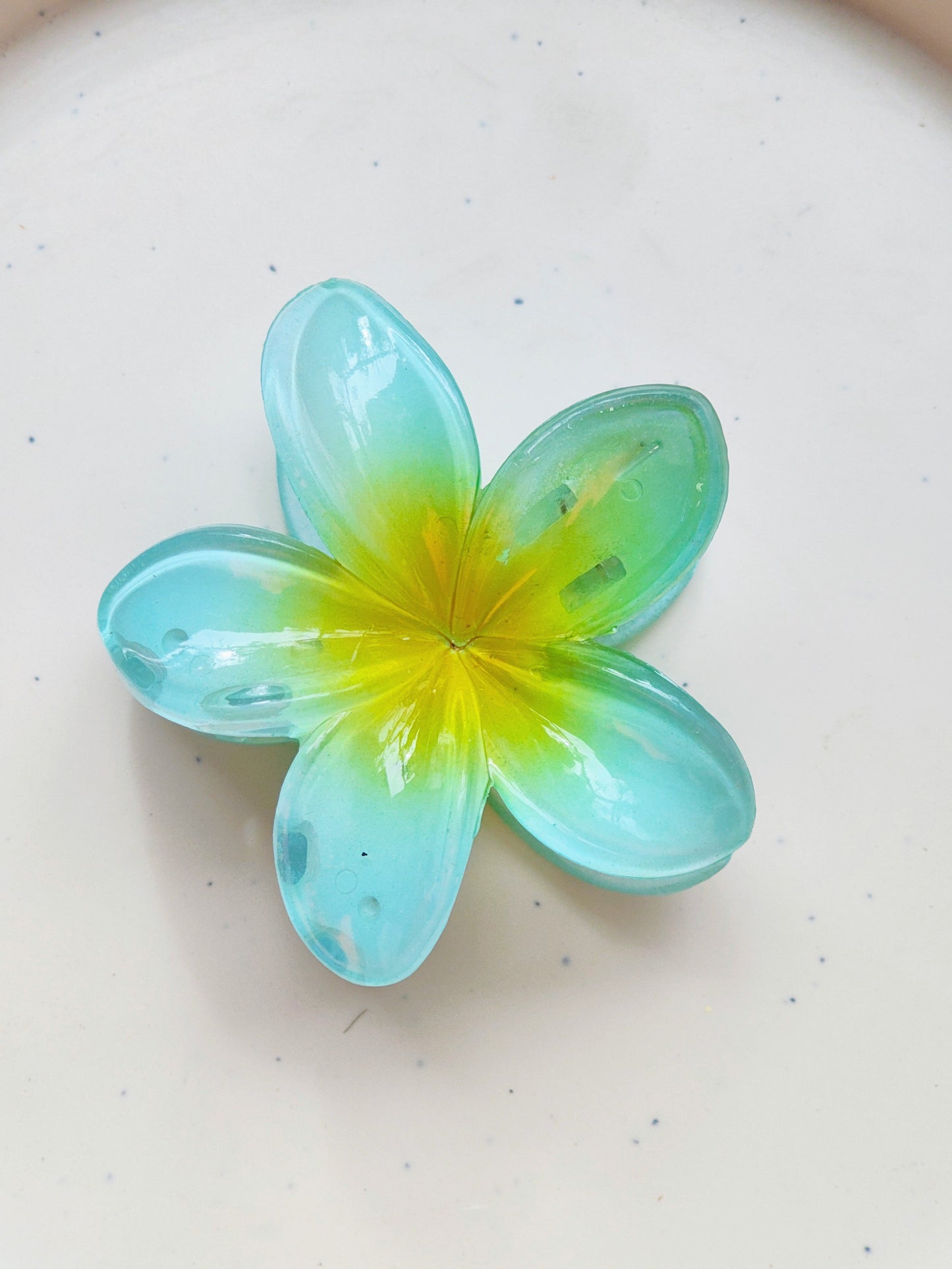 Flower Hair Claw Clip