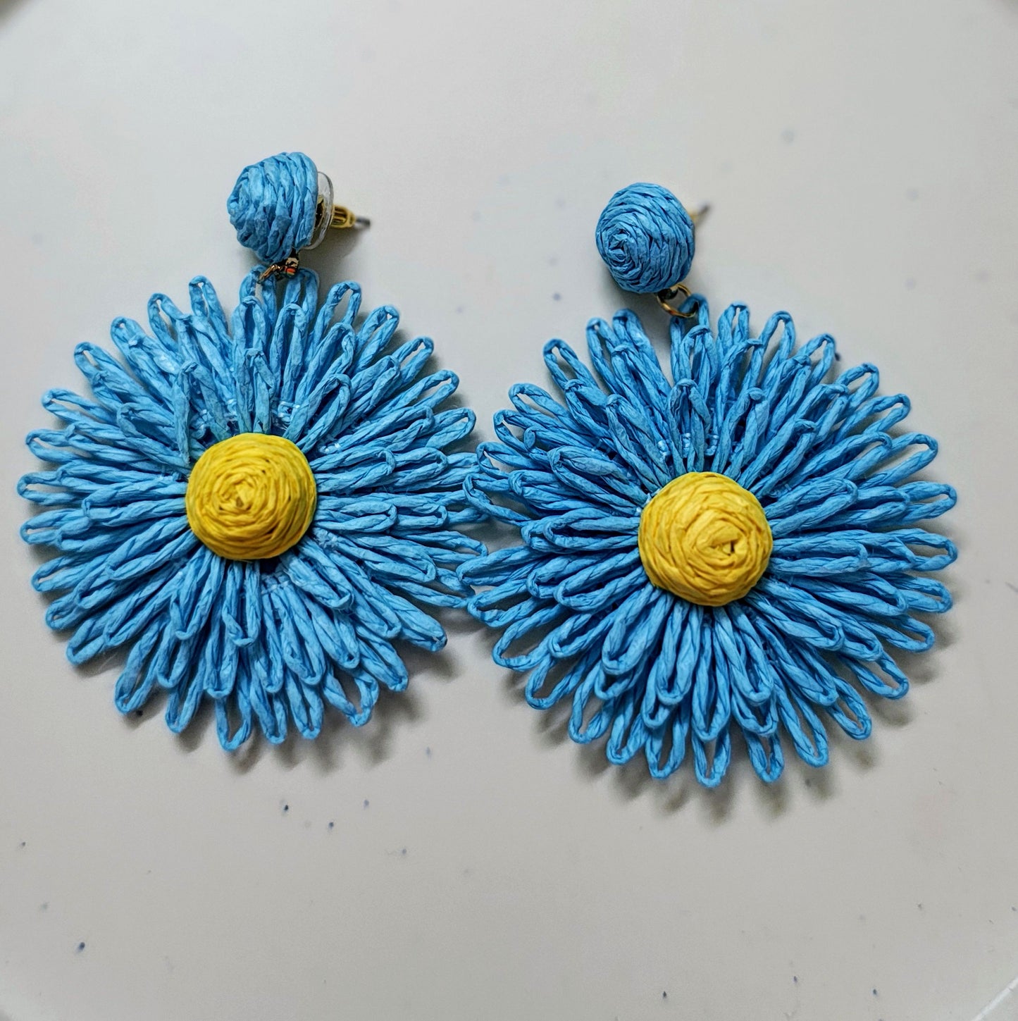 Blue BougainBliss Studs