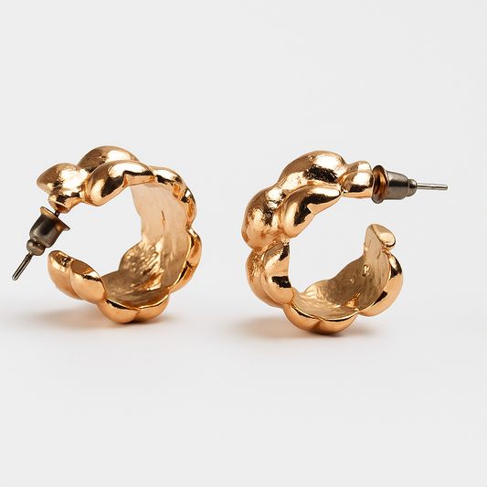Molten Bloom Hoops