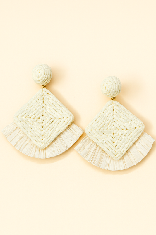 Coconut Shore Tassel Drops