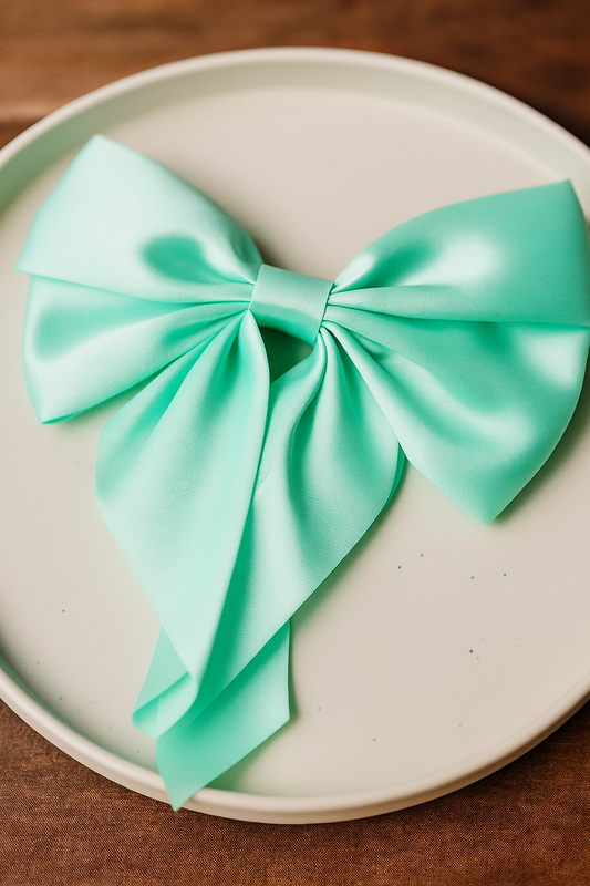 Mint Whisper Bow